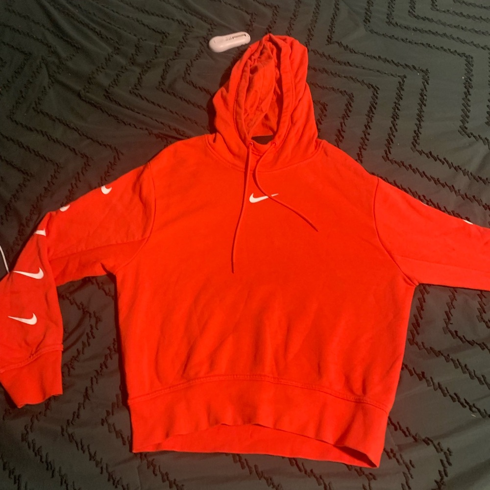 nike orange hoodie